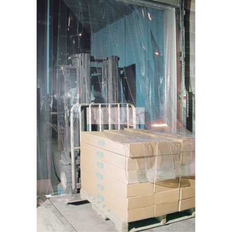 Porte à lanières complète Kleton, PVC basse température