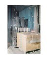 Kleton complete strip curtain door, low temperature PVC