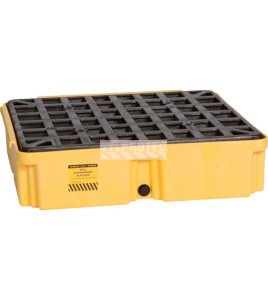 Plateforme de rétention modulaire Eagle en PEHD jaune