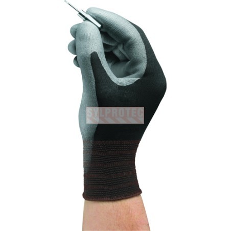 Ansell HyFlex nylon and PU gloves, pair, 11-601