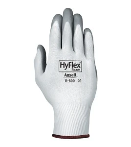 Gants Ansell HyFlex, mousse de nitrile, la paire, 11-800