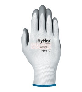 Ansell HyFlex foam nitrile gloves, pair, 11-800