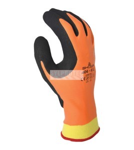 Gants Showa Atlas, latex et doublure acrylique, la paire, 406