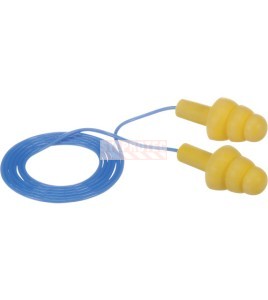 3M UltraFit corded earplugs, box of 100 pairs, 340-4004