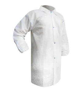 Sarrau jetable Ronco sans poche, blanc, 44-150-L