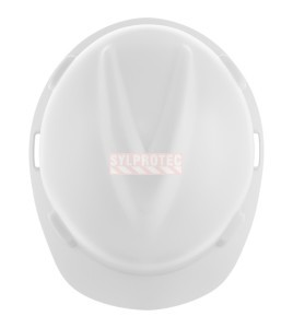 Casque MSA V-Gard blanc mat, type 1 classe E, 10203081