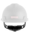 MSA V-Gard matte white hard hat, Type 1 Class E, 10203081