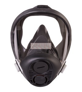 North silicone full facepiece respirator, medium, RU65001M