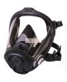 North silicone full facepiece respirator, medium, RU65001M