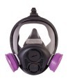 North silicone full facepiece respirator, medium, RU65001M