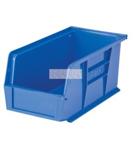 Bac empilable à suspendre Kleton, bleu, 5-1/2 X 10-7/8 X 5 po, CF830