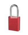 Cadenas de sécurité en aluminium rouge American Lock, A1106RED