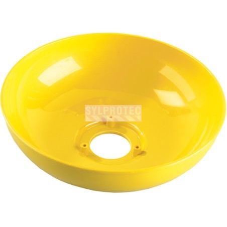 Bol de rechange jaune Bradley pour douche oculaire, 154-058