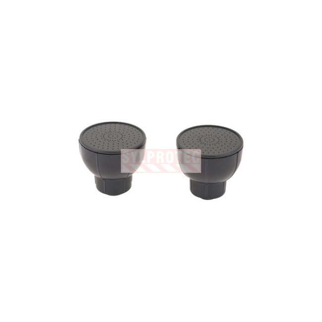 Têtes noires Bradley pour douche yeux/visage, kit de 2, S45-2453