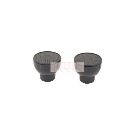 Têtes noires Bradley pour douche yeux/visage, kit de 2, S45-2453