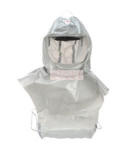 Ensemble cagoule à bavette et coiffe 3M Versaflo S-857