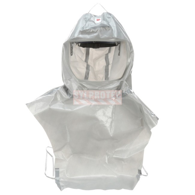 Ensemble cagoule à bavette et coiffe 3M Versaflo S-857