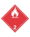 Placards gaz inflammables classe 2.1