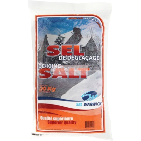 Sel de déglaçage, sac de 20 kg