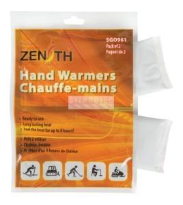 Chauffe-mains Zenith, paquet de 20 paires