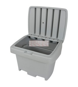 RMP heavy-duty salt and sand bin, 5.5 or 10 cu ft