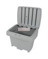 RMP heavy-duty salt and sand bin, 5.5 or 10 cu ft