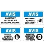 Affiches OSHA avis